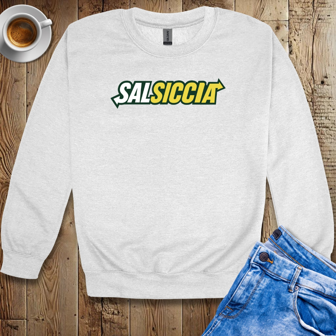 Salsiccia Subway Logo Parody Sweatshirt
