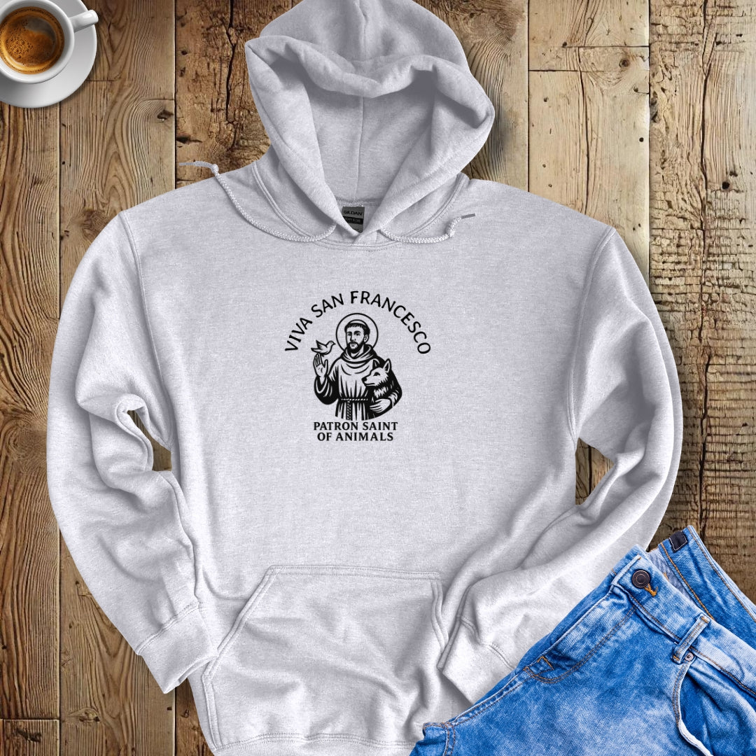 Viva San Francesco St Francis Hoodie Sweatshirt