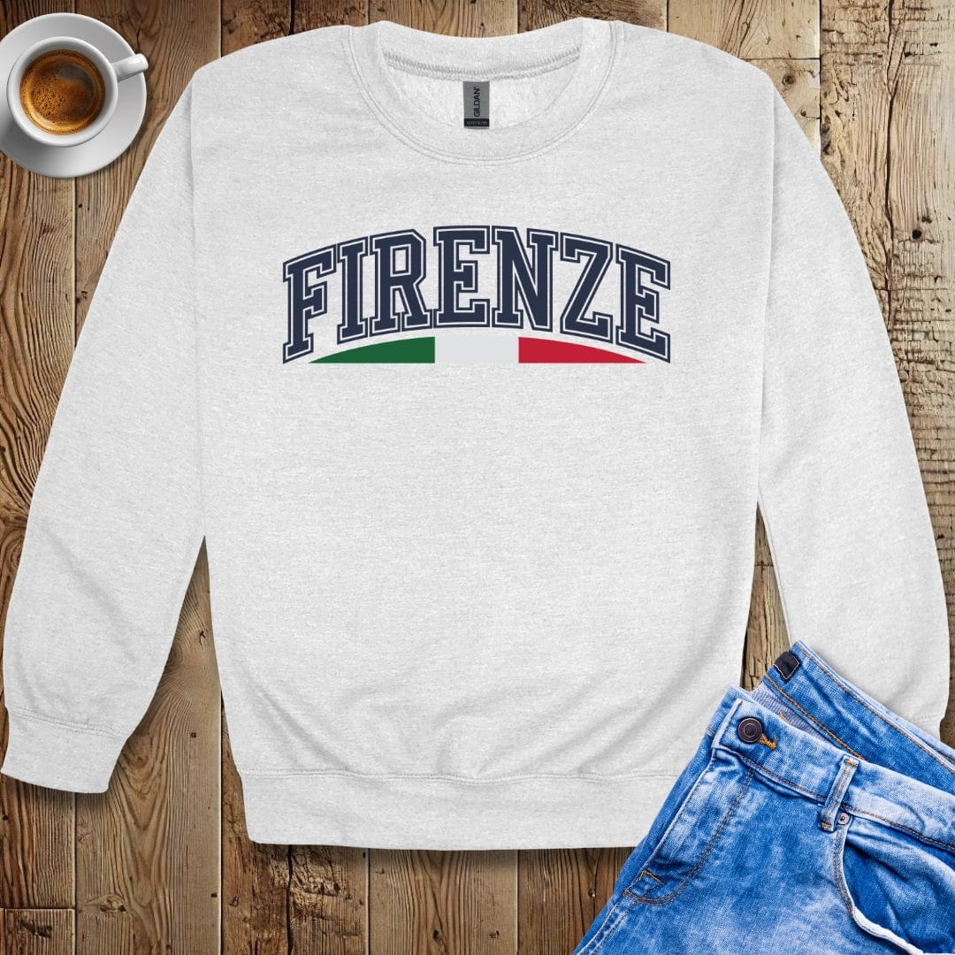 Varsity Style Firenze Crew Neck Sweatshirt