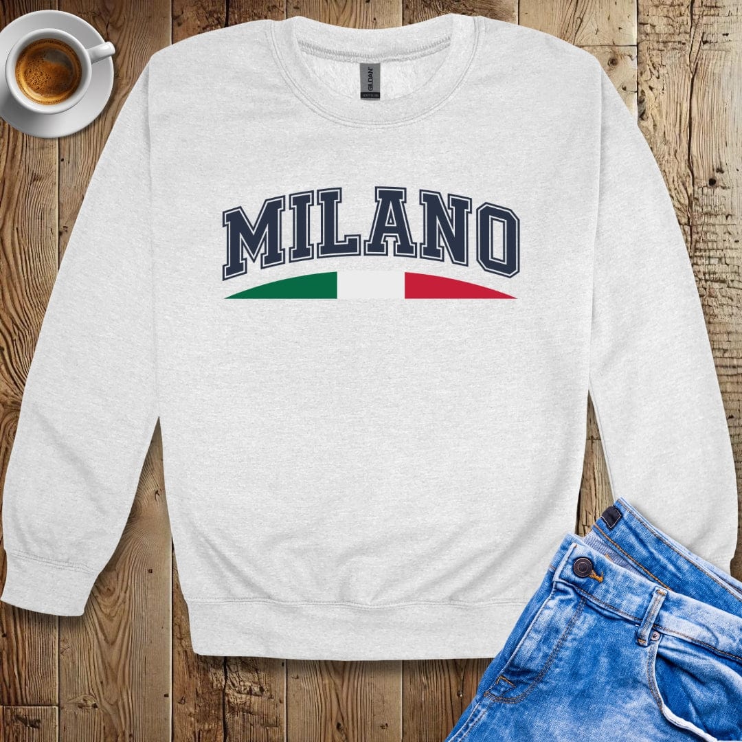 Varsity Style Milano Crew Neck Sweatshirt