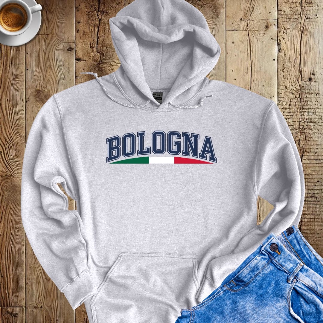 Varsity Style Bologna Hoodie Sweatshirt