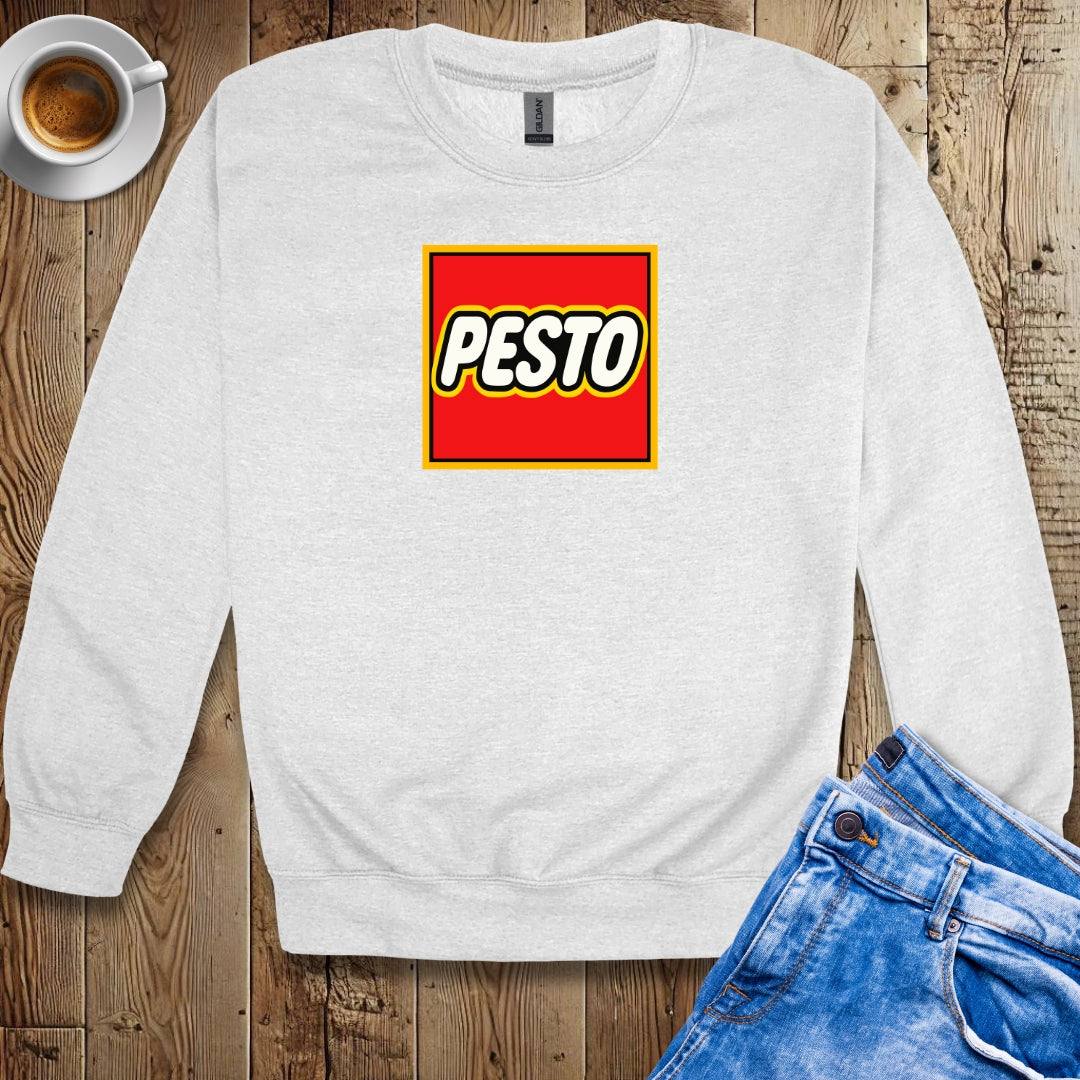 Pesto Lego Logo Parody Sweatshirt