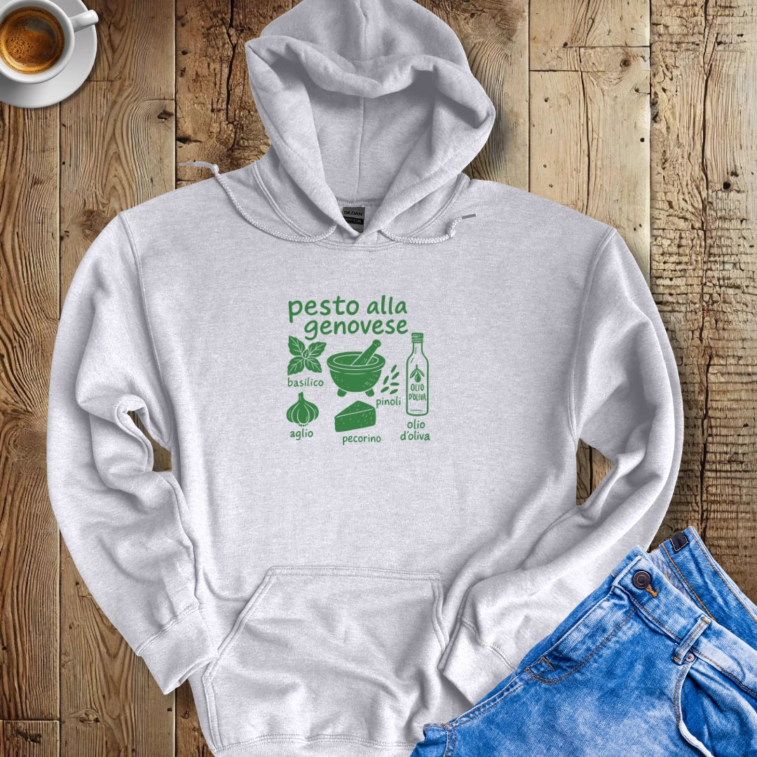 Pesto alla Genovese Ingredients Hoodie Sweatshirt