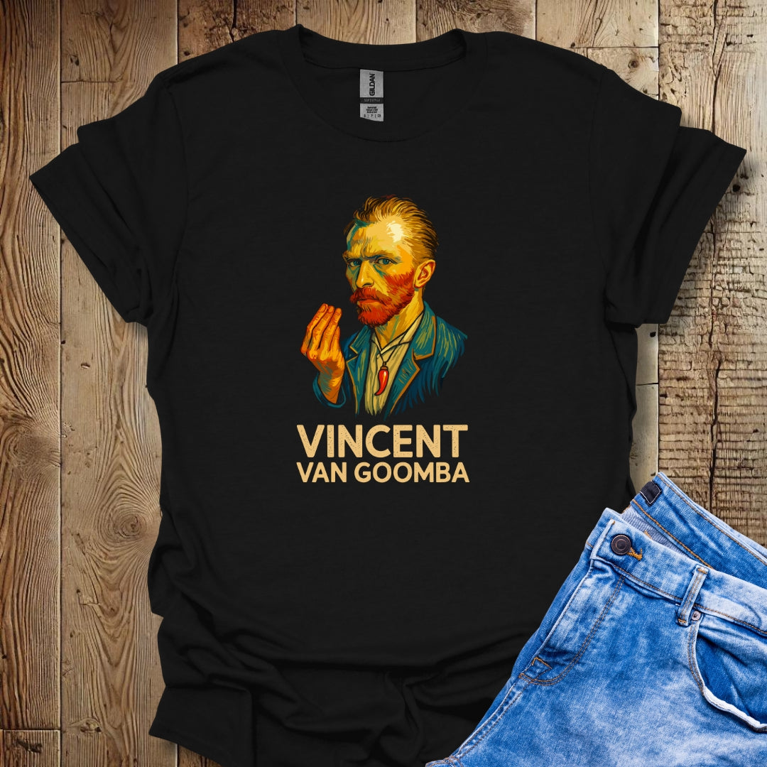 Vincent van Goomba Cornicello Hand Gesture Italian Unisex T-shirt