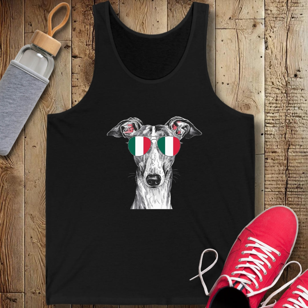 Italian Greyhound Unisex Jersey Tank