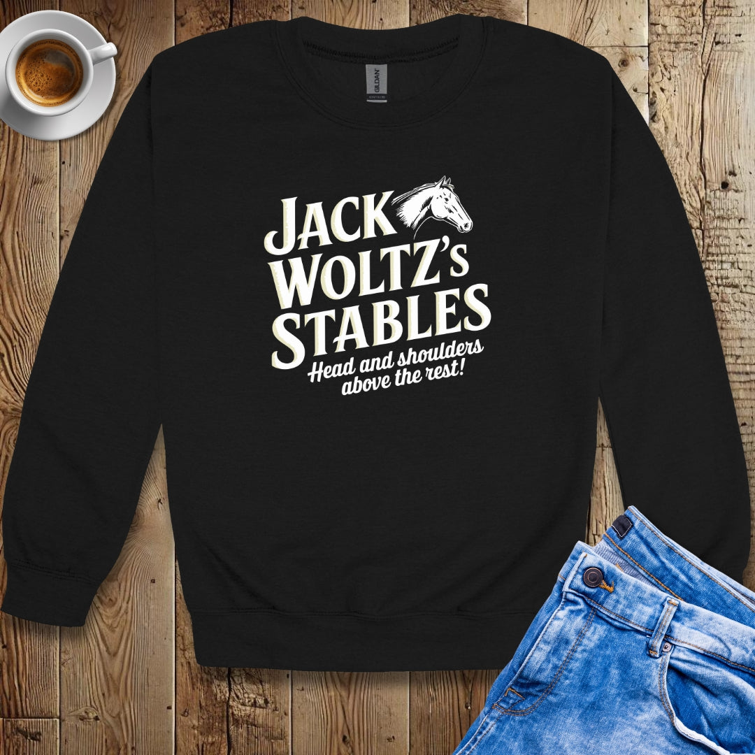 Jack Woltz's Stables Godfather Parody Sweatshirt