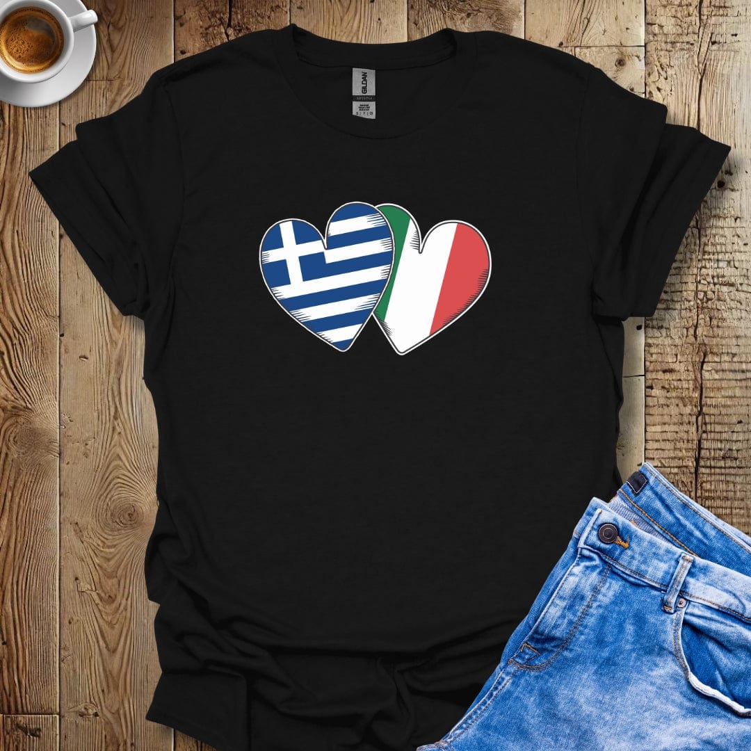 Half Italian Half Greek T-shirt