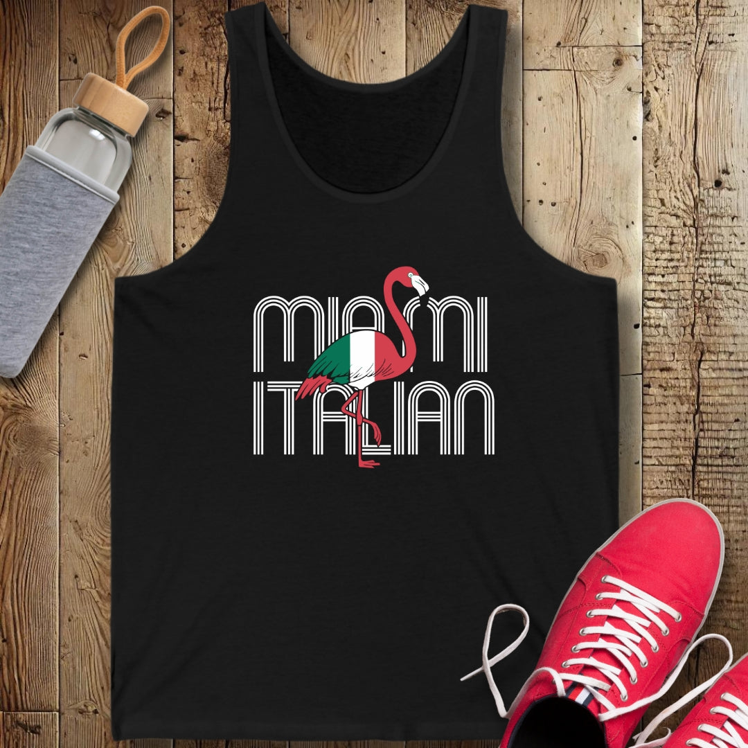 Miami Italian Unisex Jersey Tank