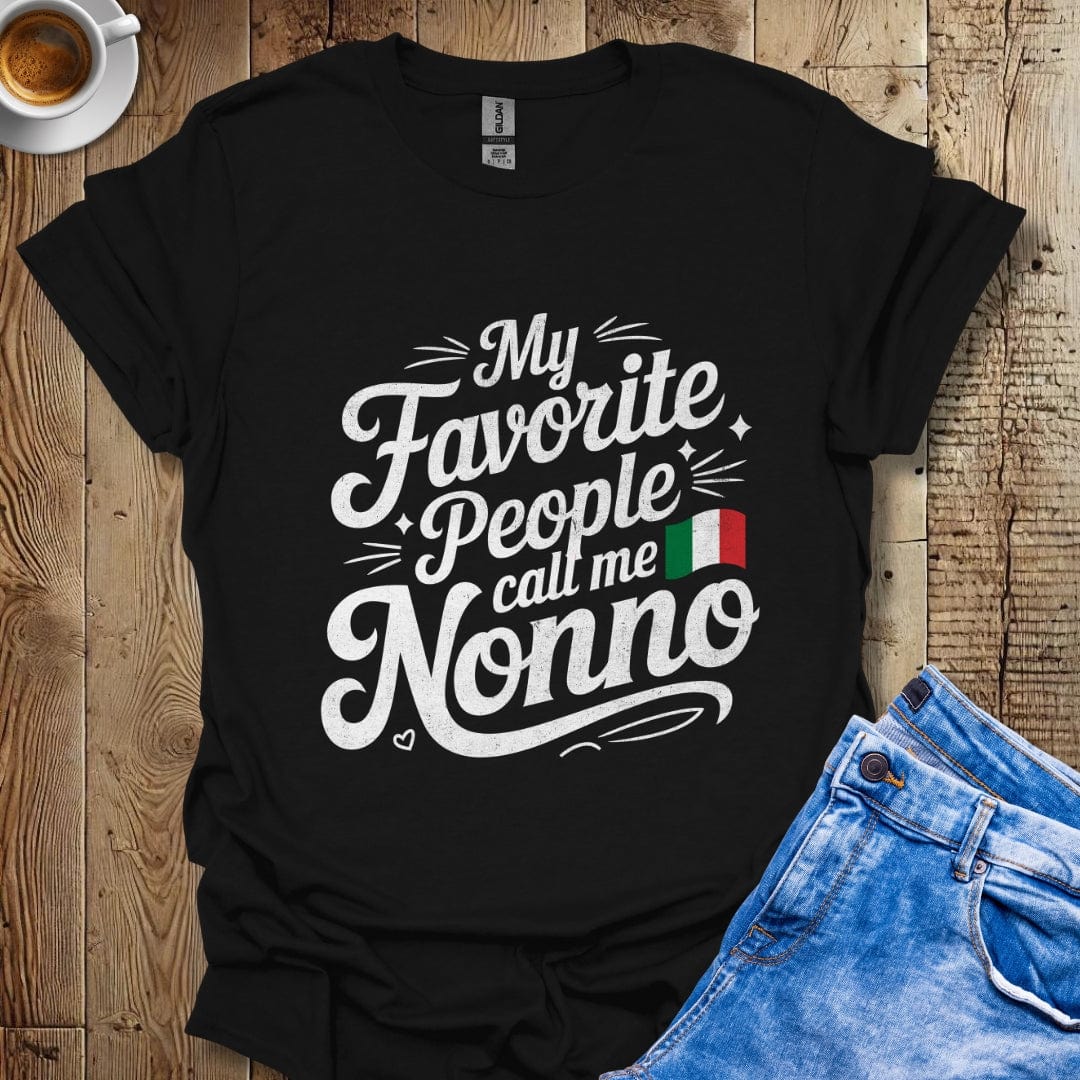 My Favorite People Call Me Nonno Italian Pride T-shirt