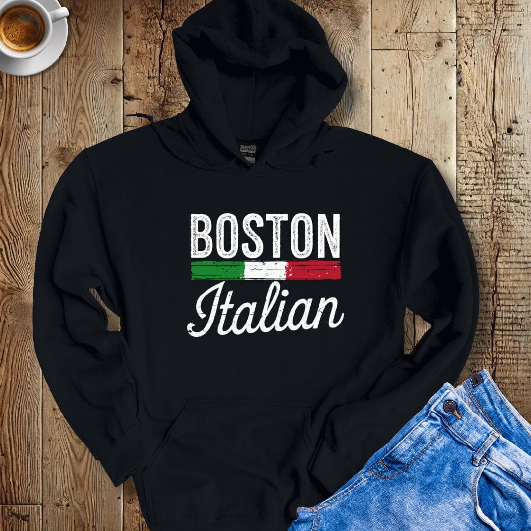 Boston Italian Hoodie Sweatshirt