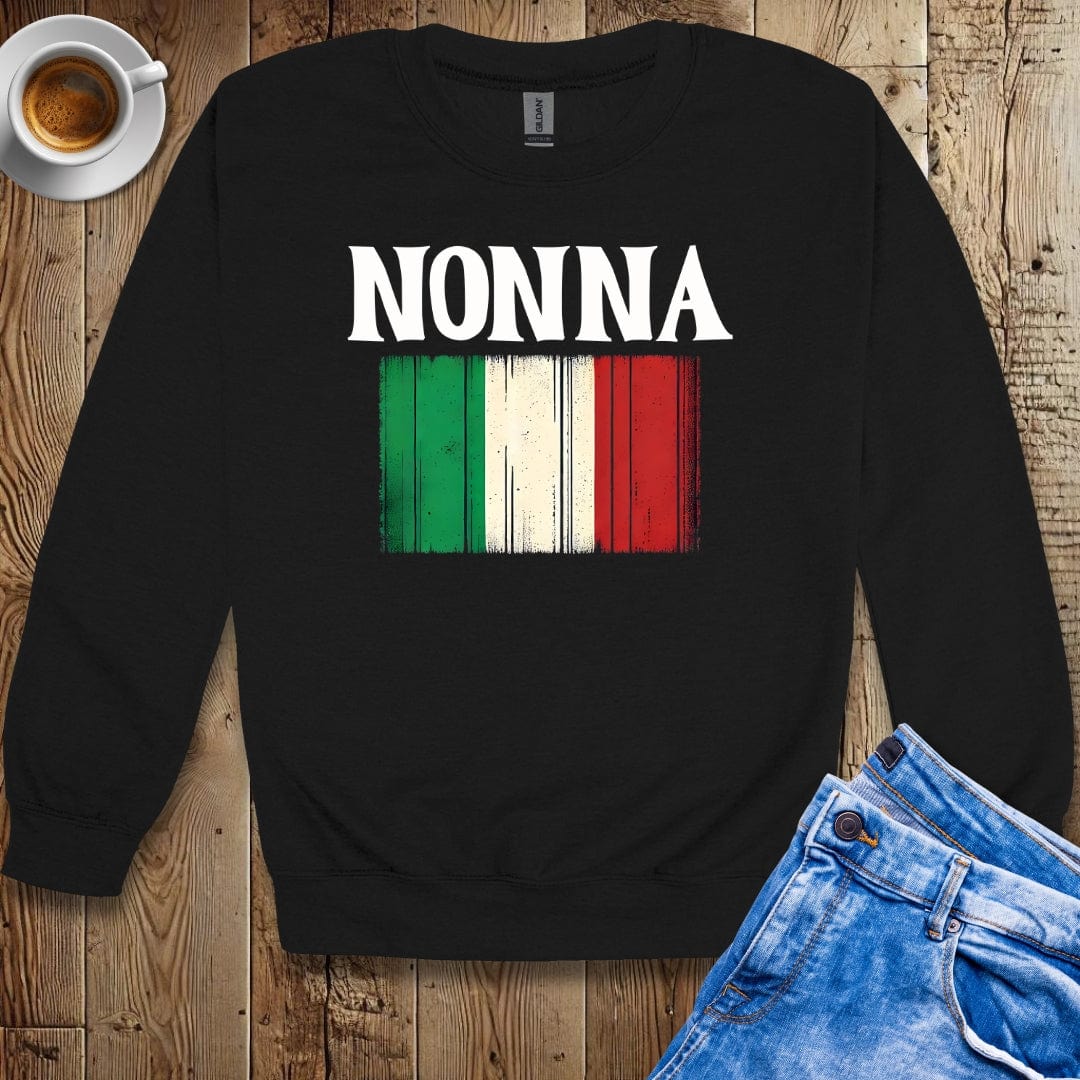 Nonna Italian Flag Sweatshirt