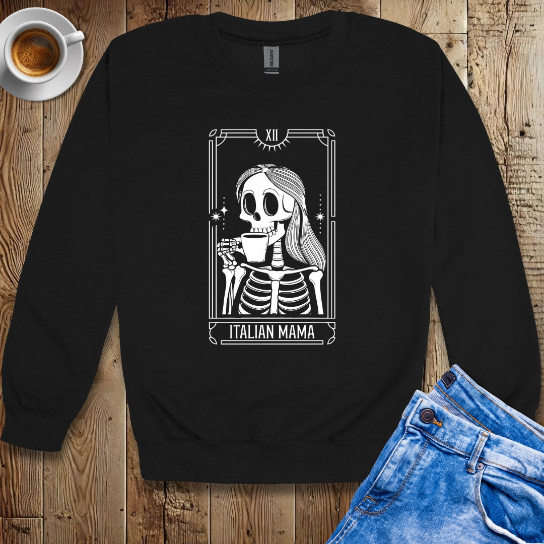 Italian Mama Tarot Card Sweatshirt