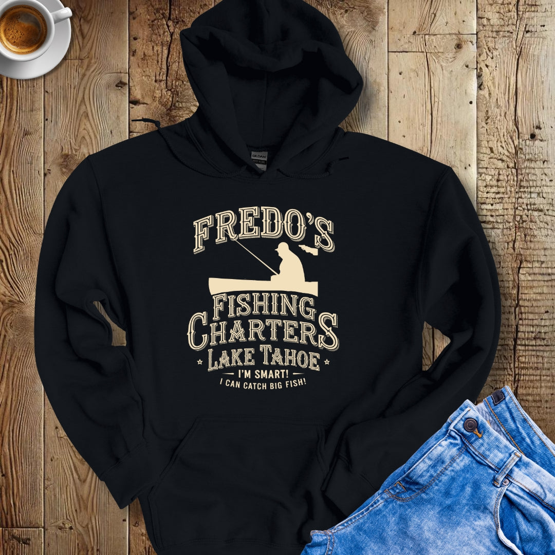 Fredo's Fishing Charters Godfather Parody Hoodie Sweatshirt
