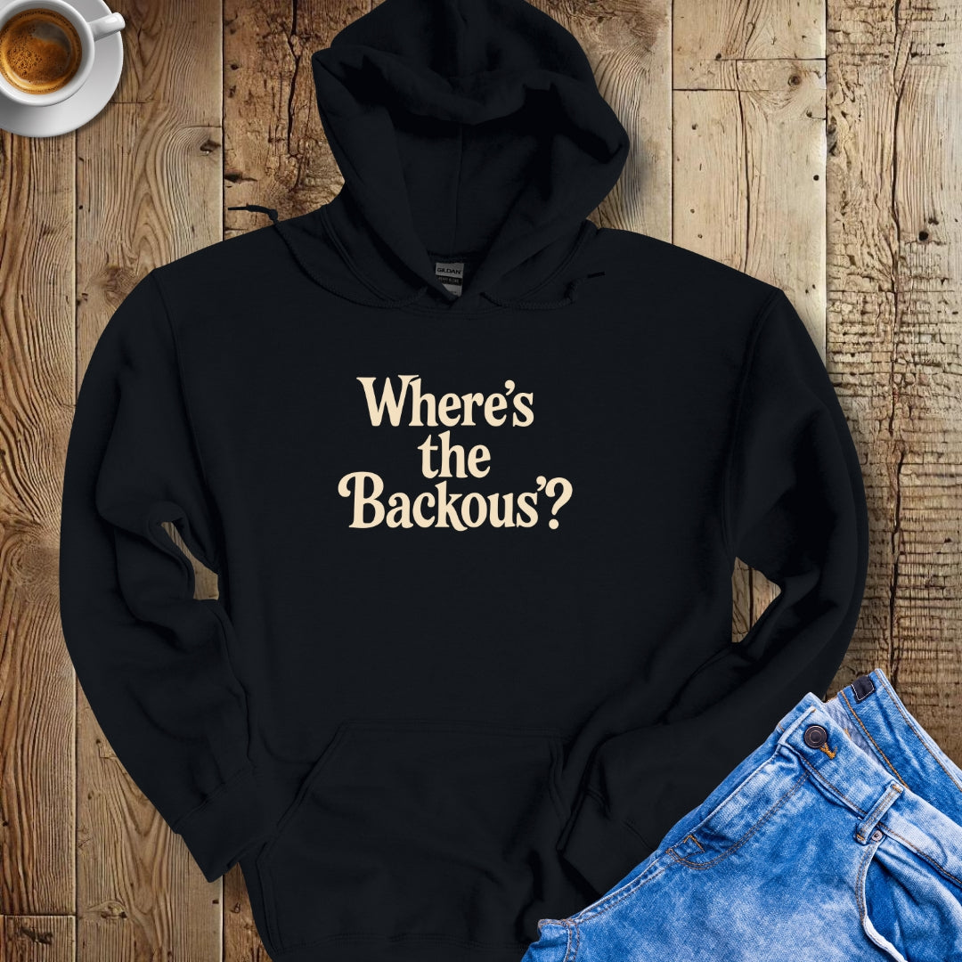Where's the Backous Hoodie Sweatshirt