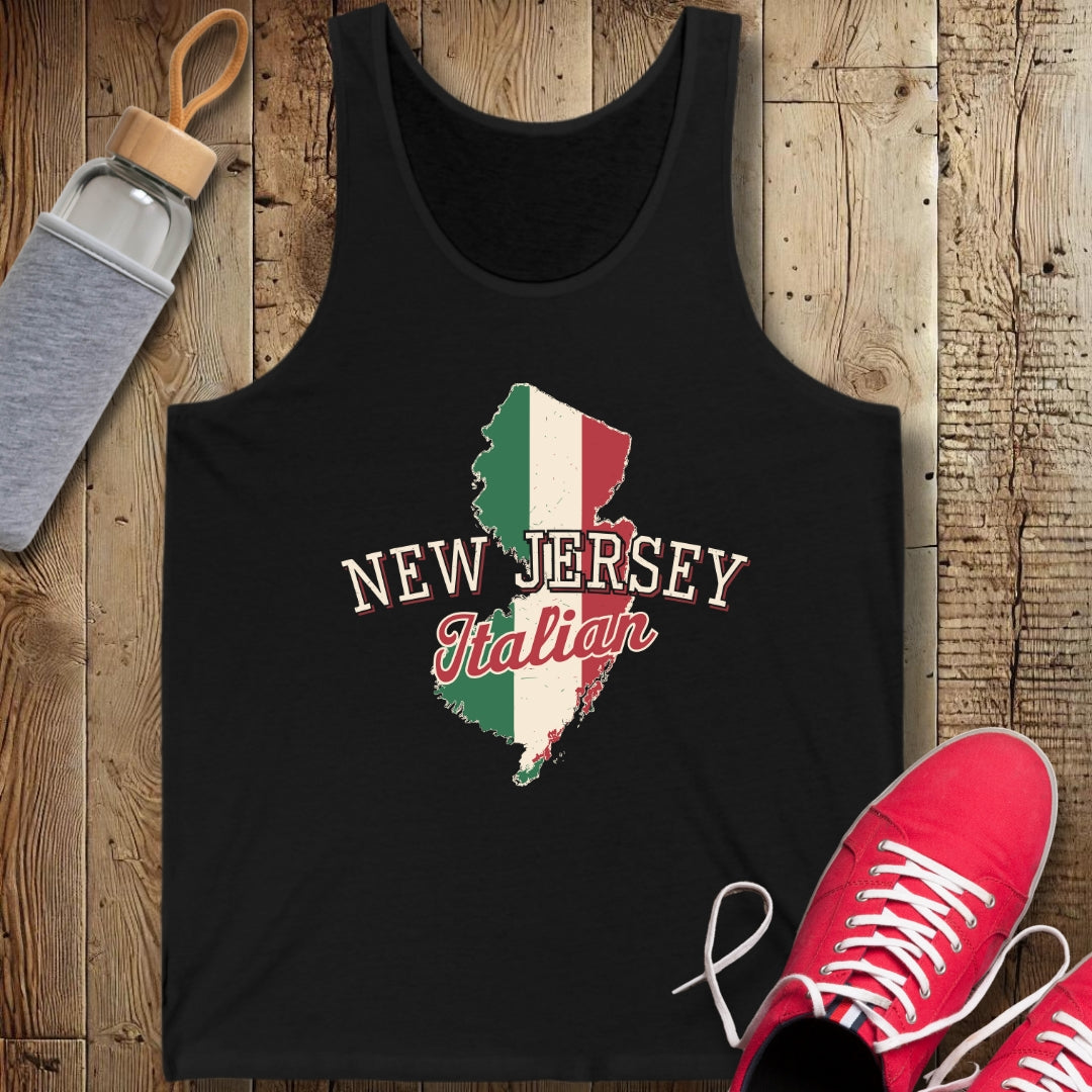 New Jersey Italian Unisex Jersey Tank