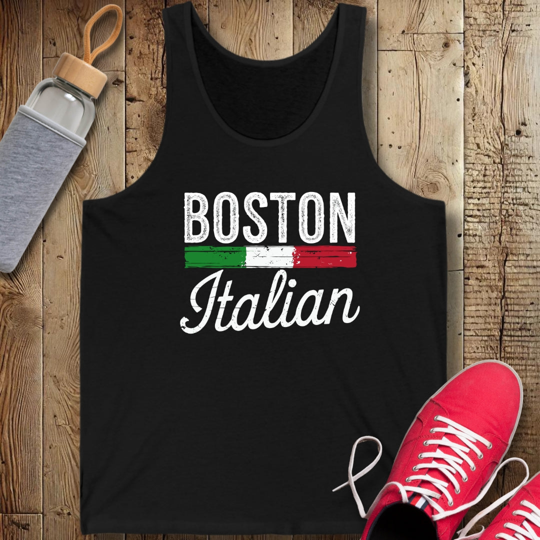Boston Italian Unisex Jersey Tank