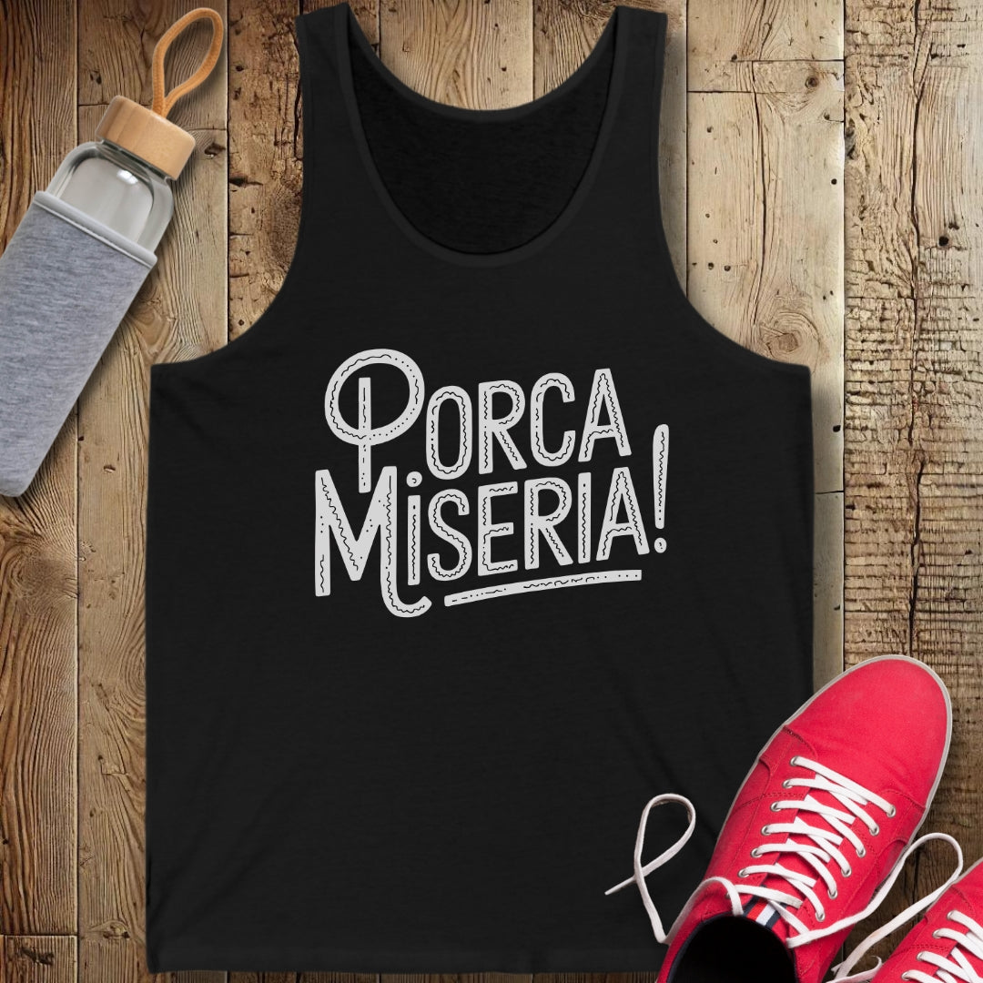 Porca Miseria Unisex Jersey Tank