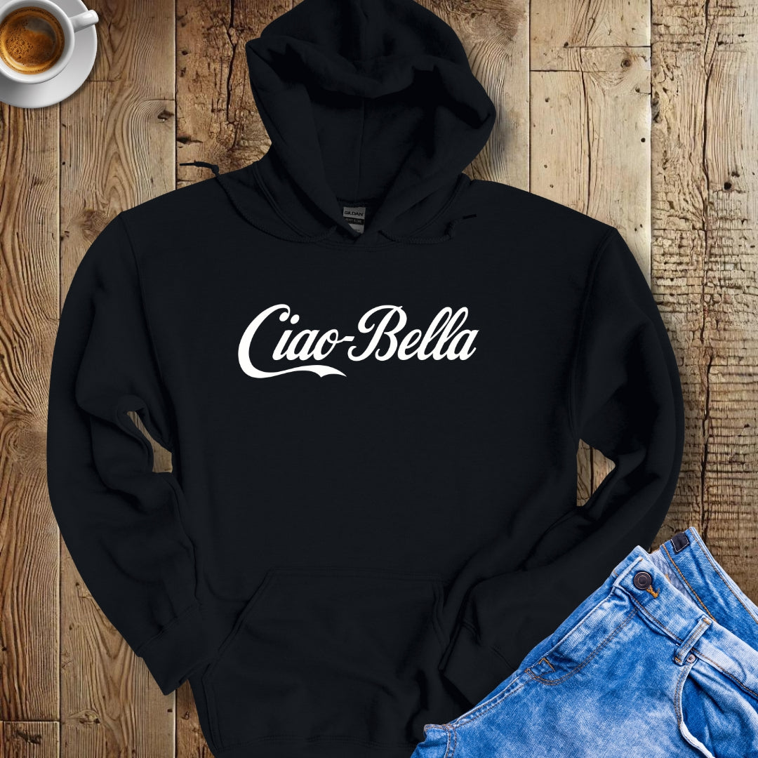 Ciao Bella Vintage Logo Hoodie Sweatshirt