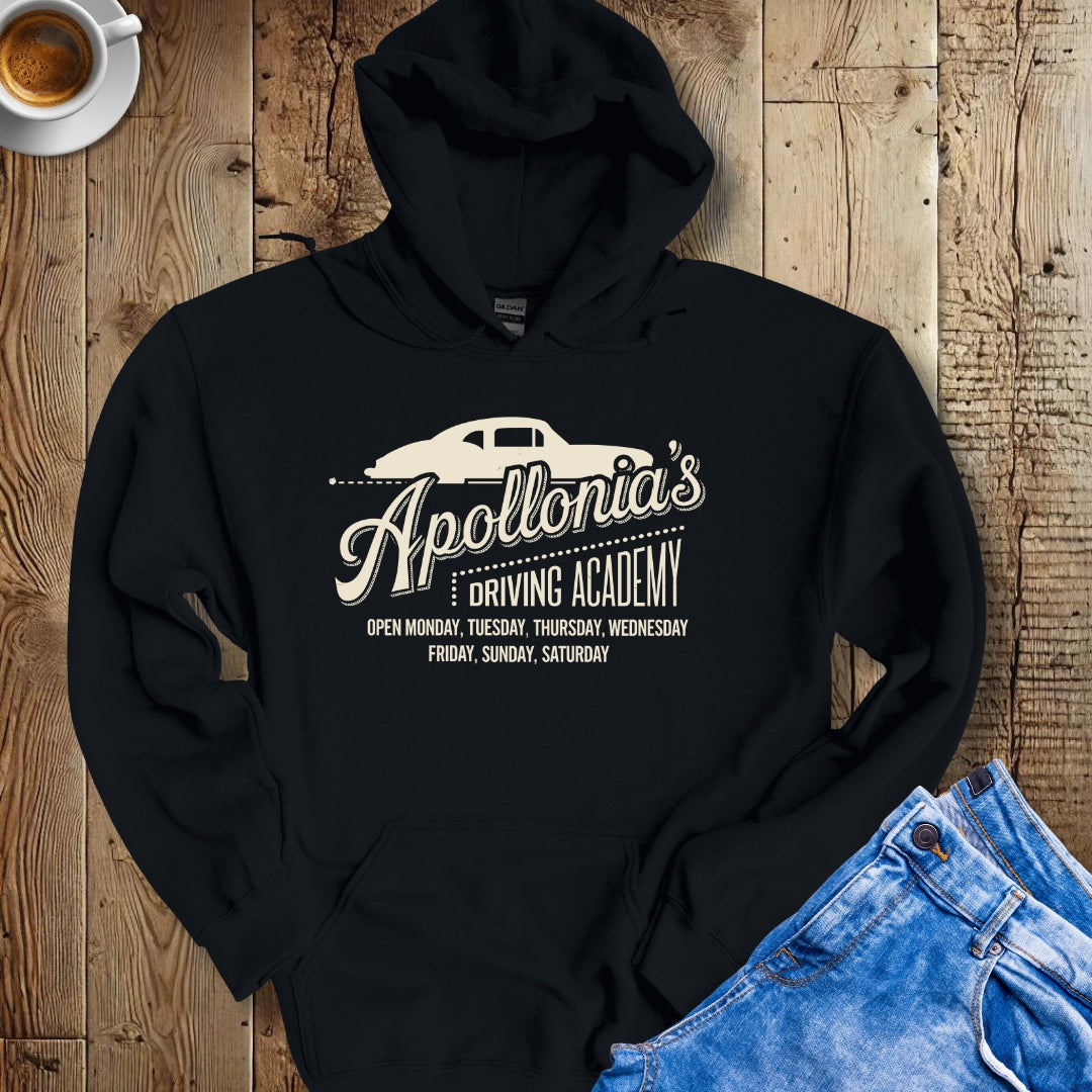 Apollonia Driving School Godfather Parody Hoodie Sweatshirt