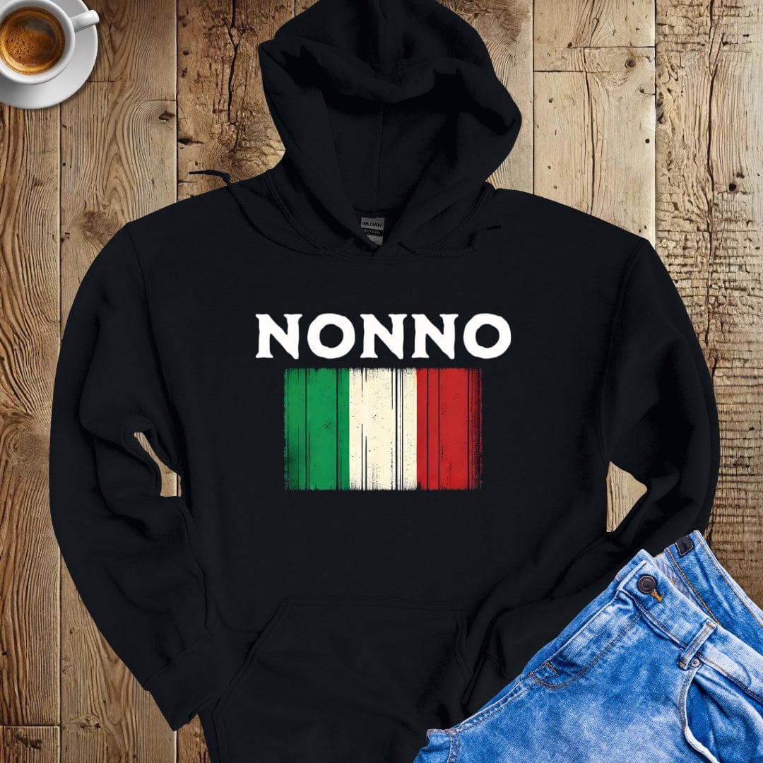 Nonno Italian Flag Hoodie Sweatshirt