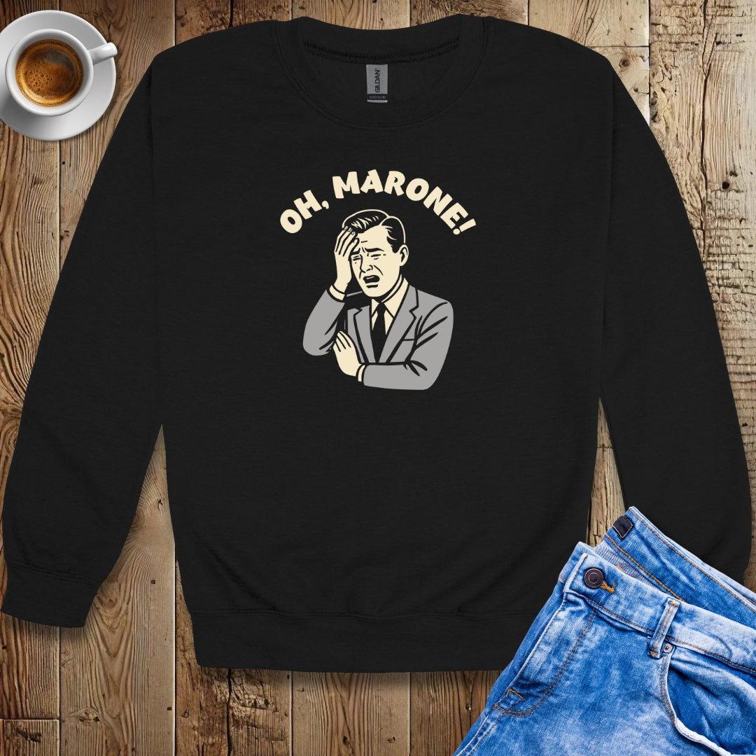 Oh Marone for Men Crew Neck Sweatshirt