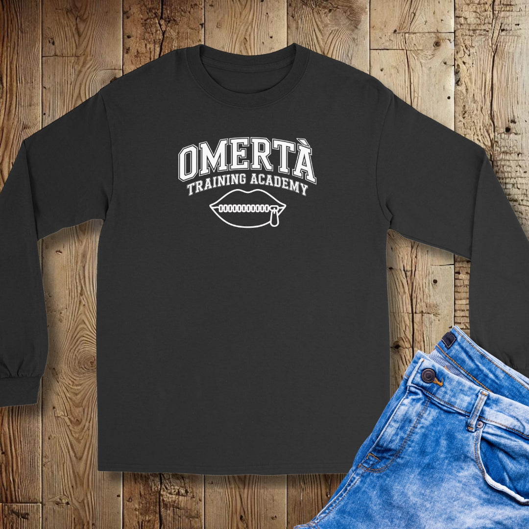 Omertà Training Academy Unisex Long Sleeve Tee