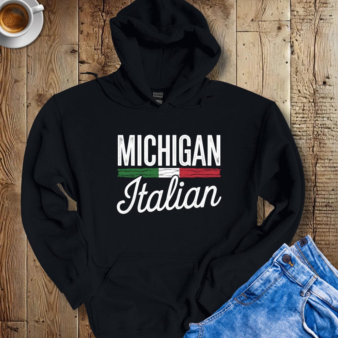 Michigan Italian Hoodie Sweatshirt