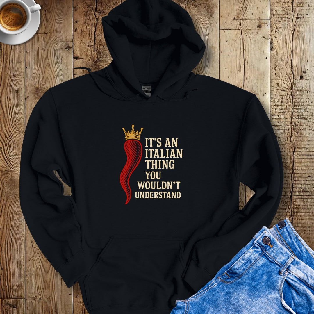 Italian Thing Cornicello Malocchio Hoodie Sweatshirt