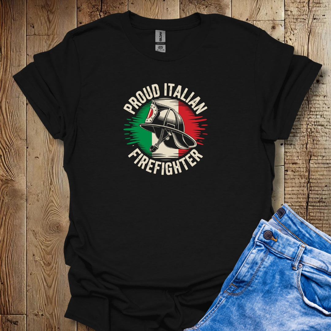 Proud Italian Firefighter T-shirt