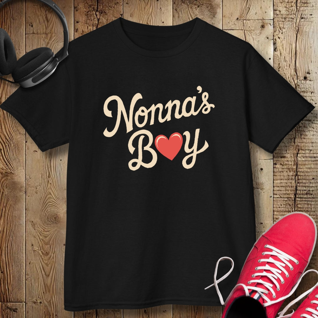 Nonna's Boy Valentine Kids Tee