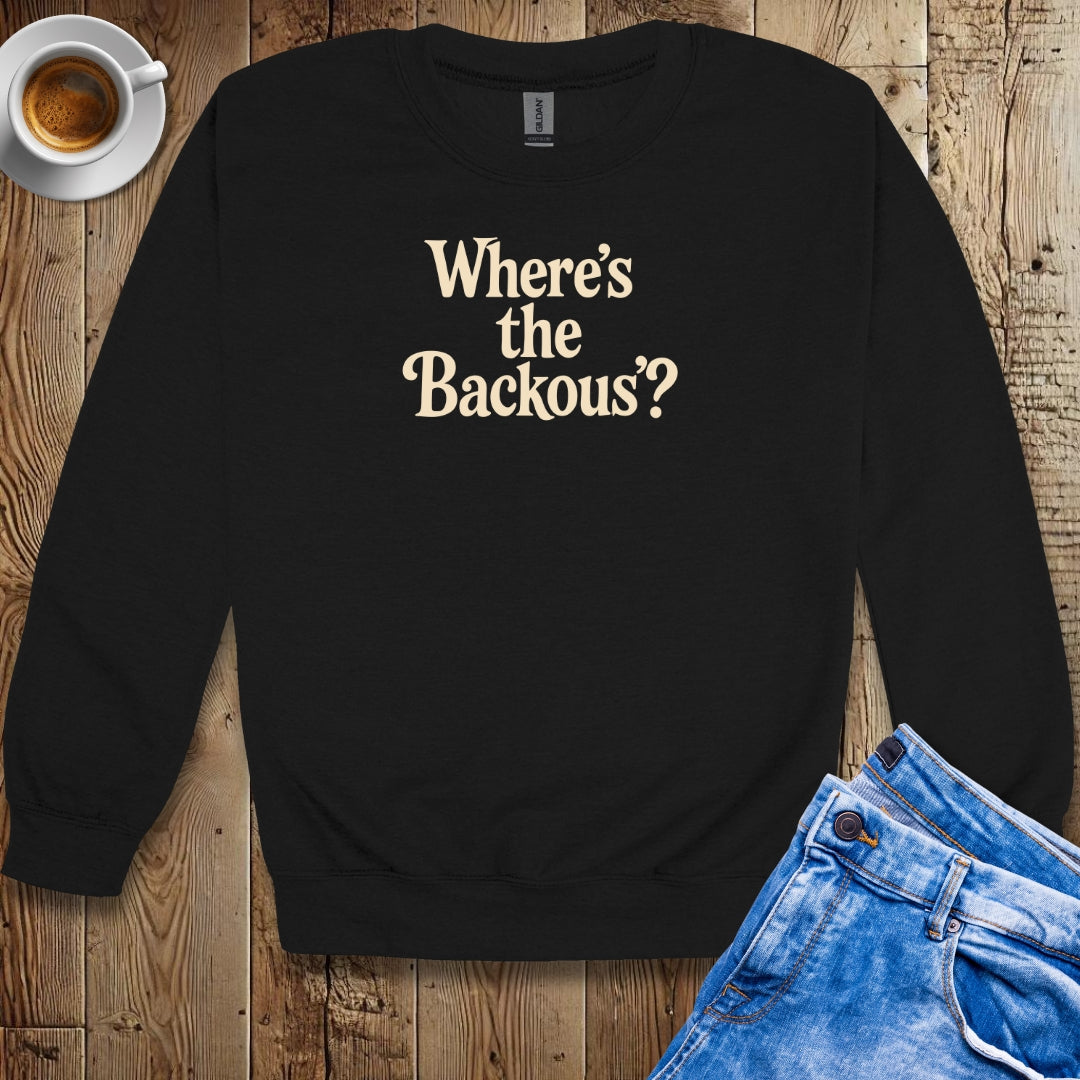 Where's the Backous Sweatshirt
