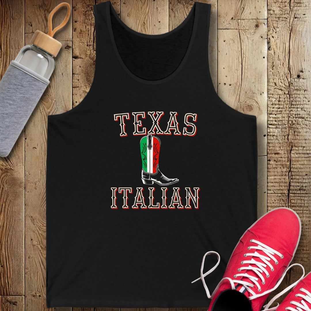 Texas Italian Unisex Jersey Tank