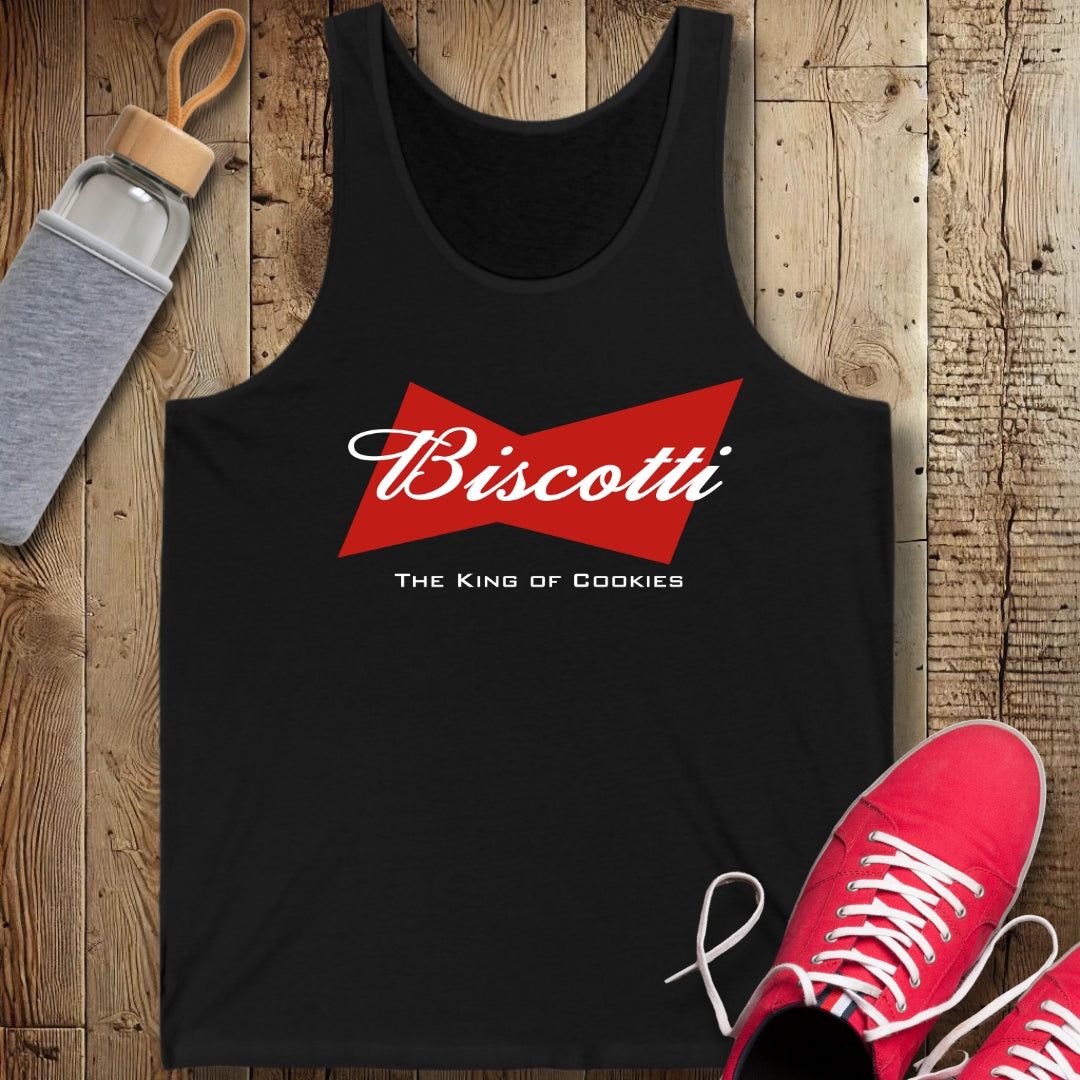 Biscotti King of Cookies Unisex Jersey Tank