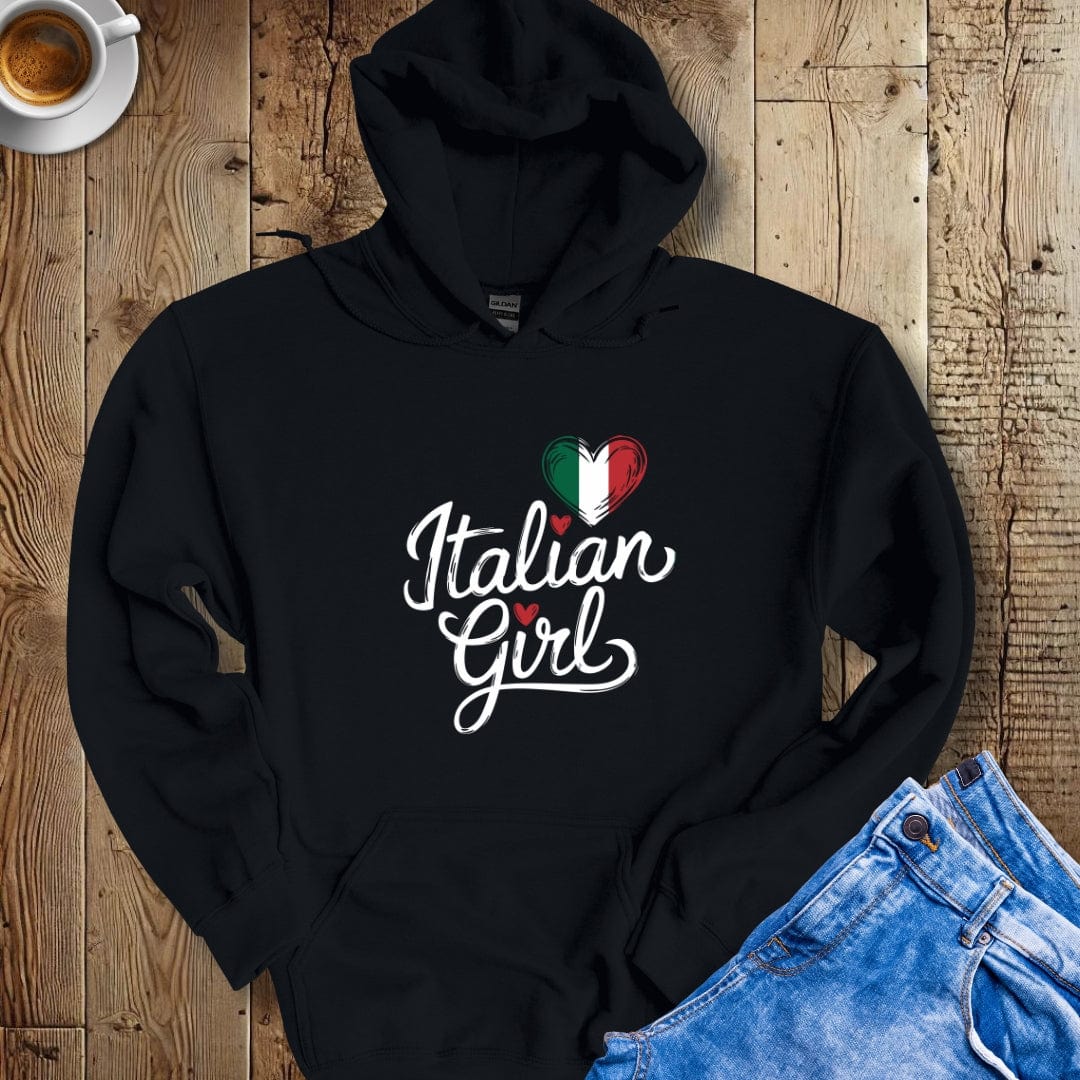 Italian Girl Hoodie Sweatshirt