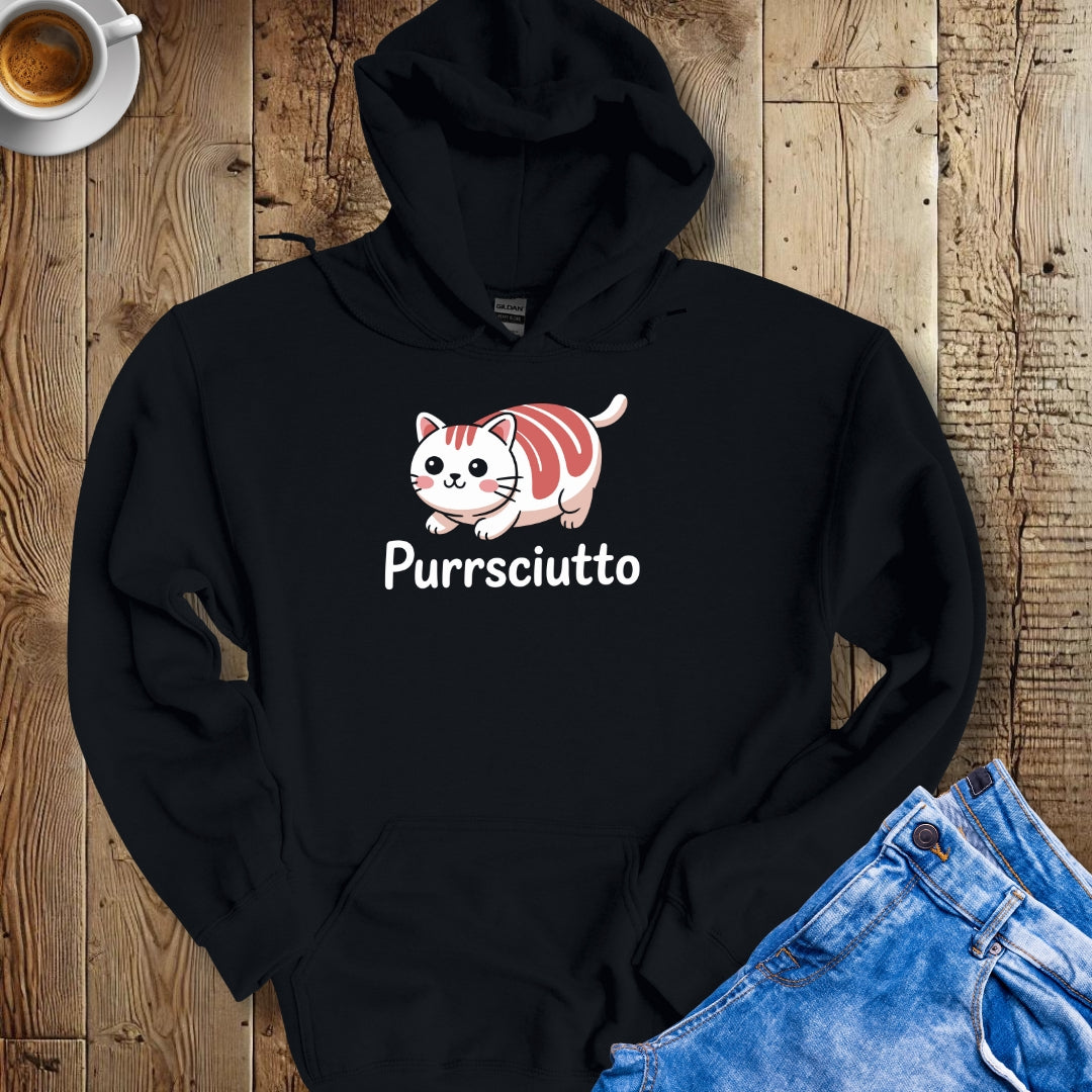 Purrsciutto Cat Hoodie Sweatshirt