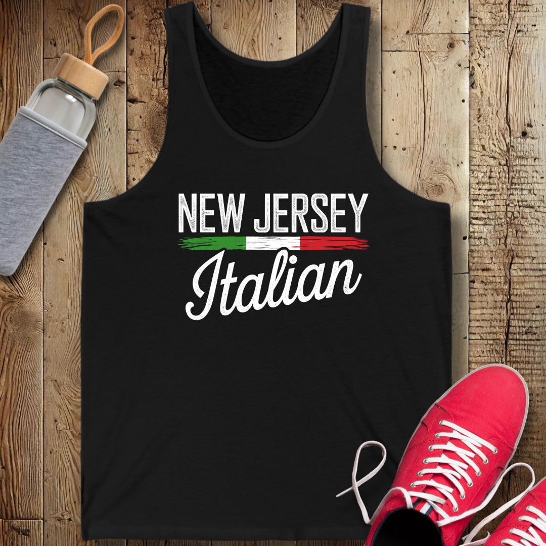 New Jersey Italian Unisex Jersey Tank