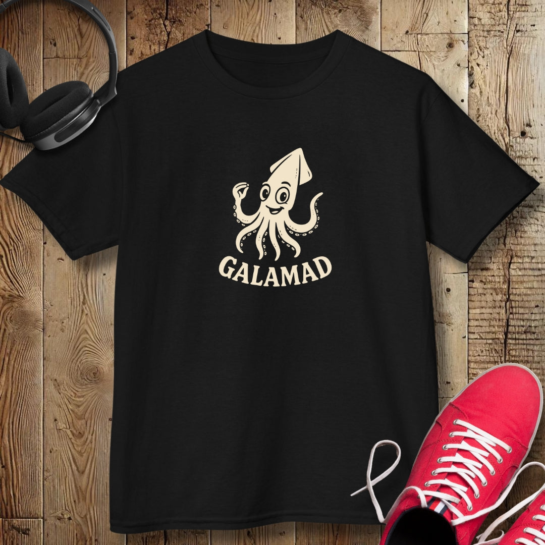 Galamad Italian Hand Squid Calamari Malocchio Kids Tee