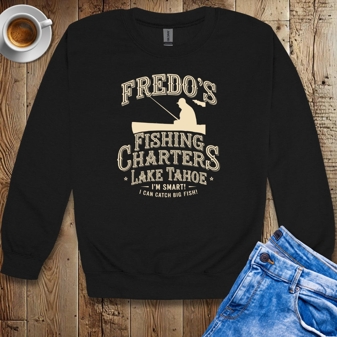 Fredo's Fishing Charters Godfather Parody Sweatshirt