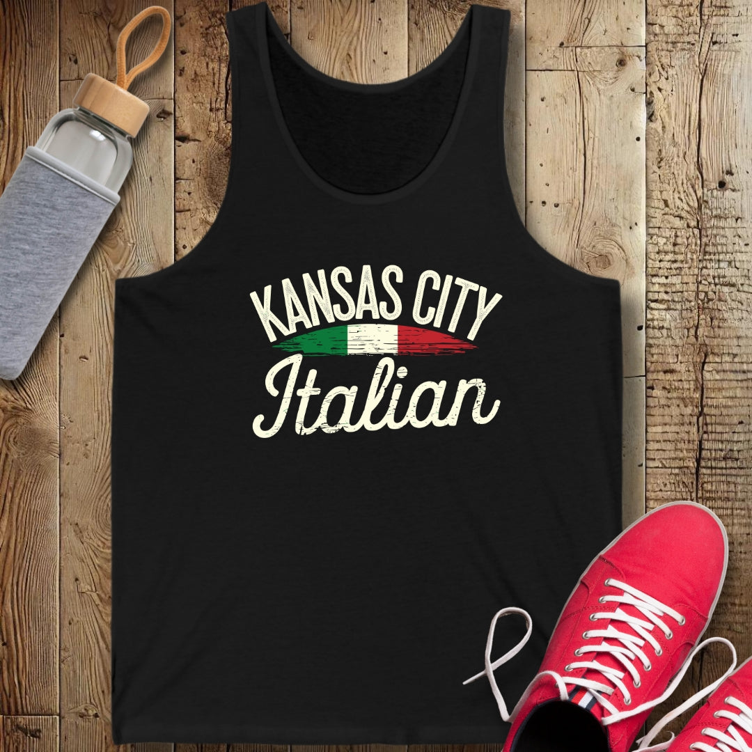 Kansas City Italian Unisex Jersey Tank