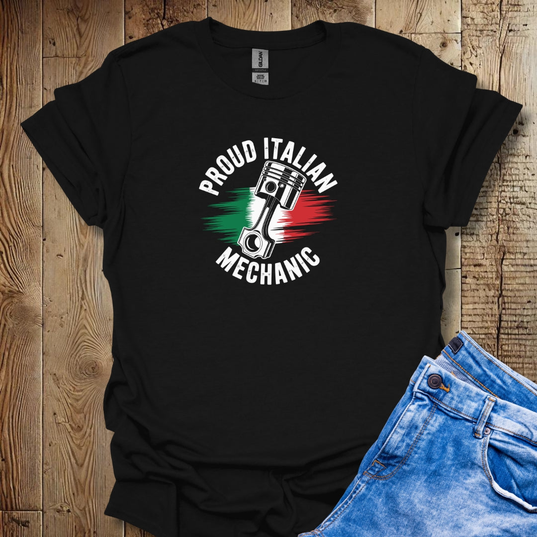 Proud Italian Mechanic T-shirt