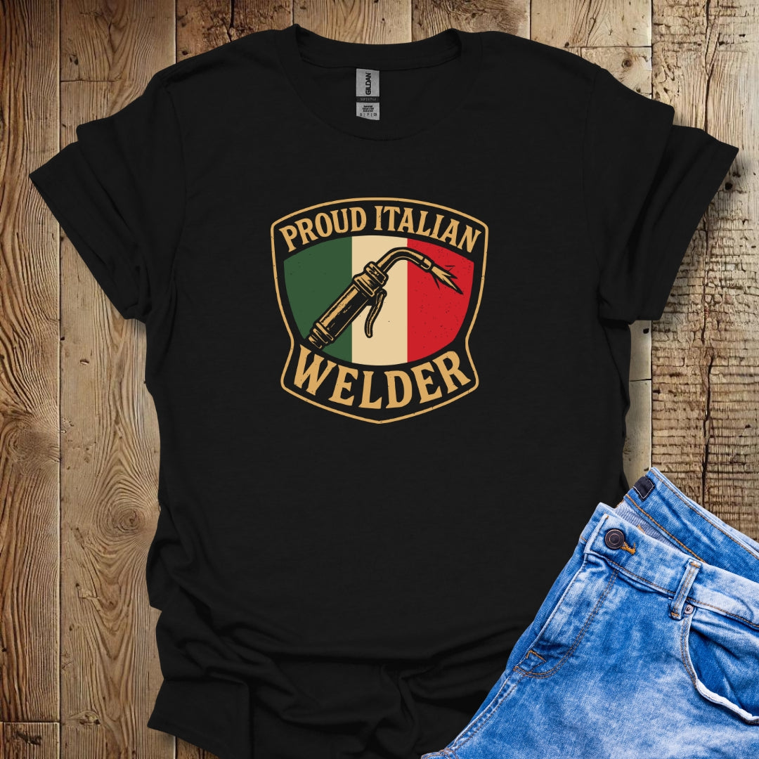 Proud Italian Welder T-shirt