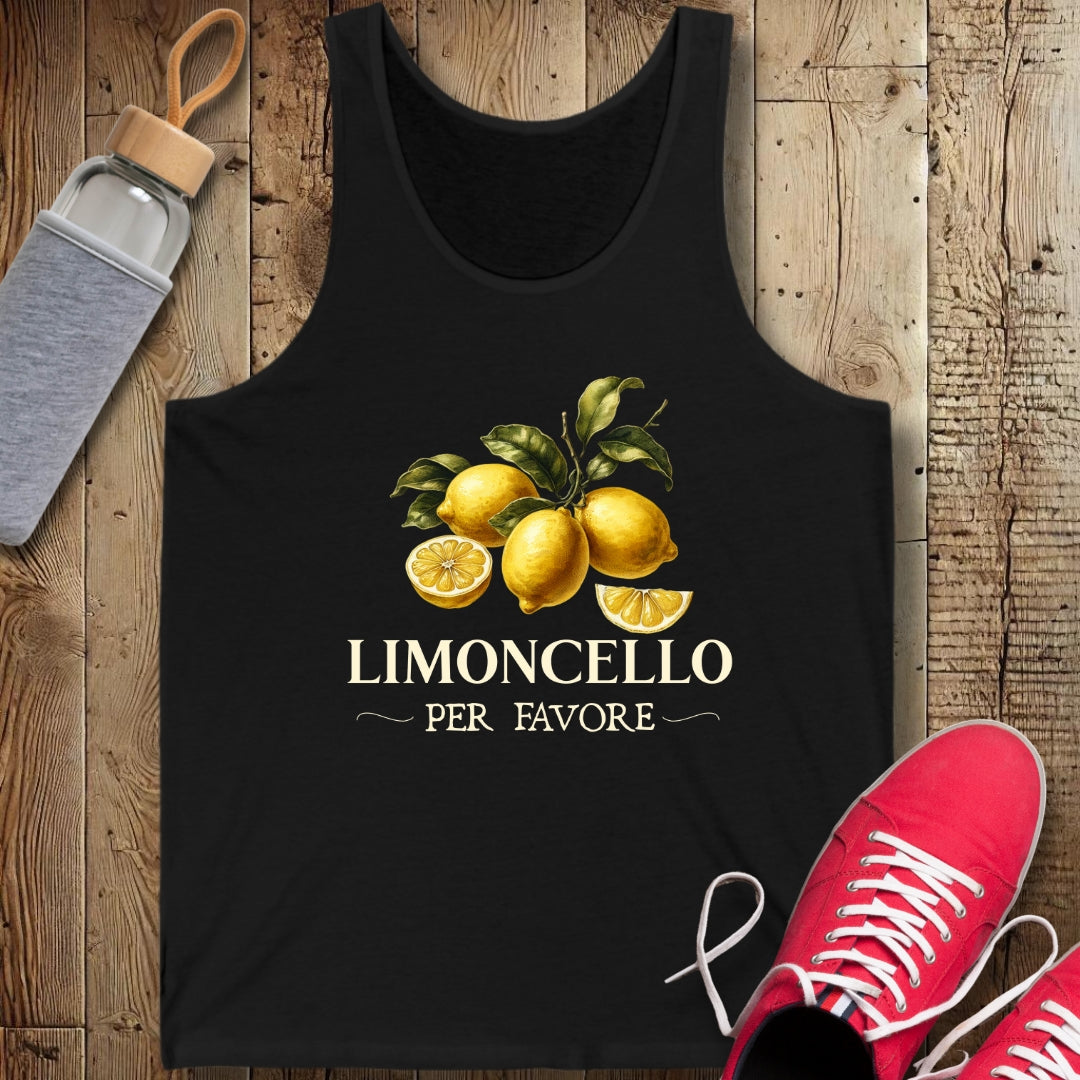 Limoncello Per Favore Unisex Jersey Tank