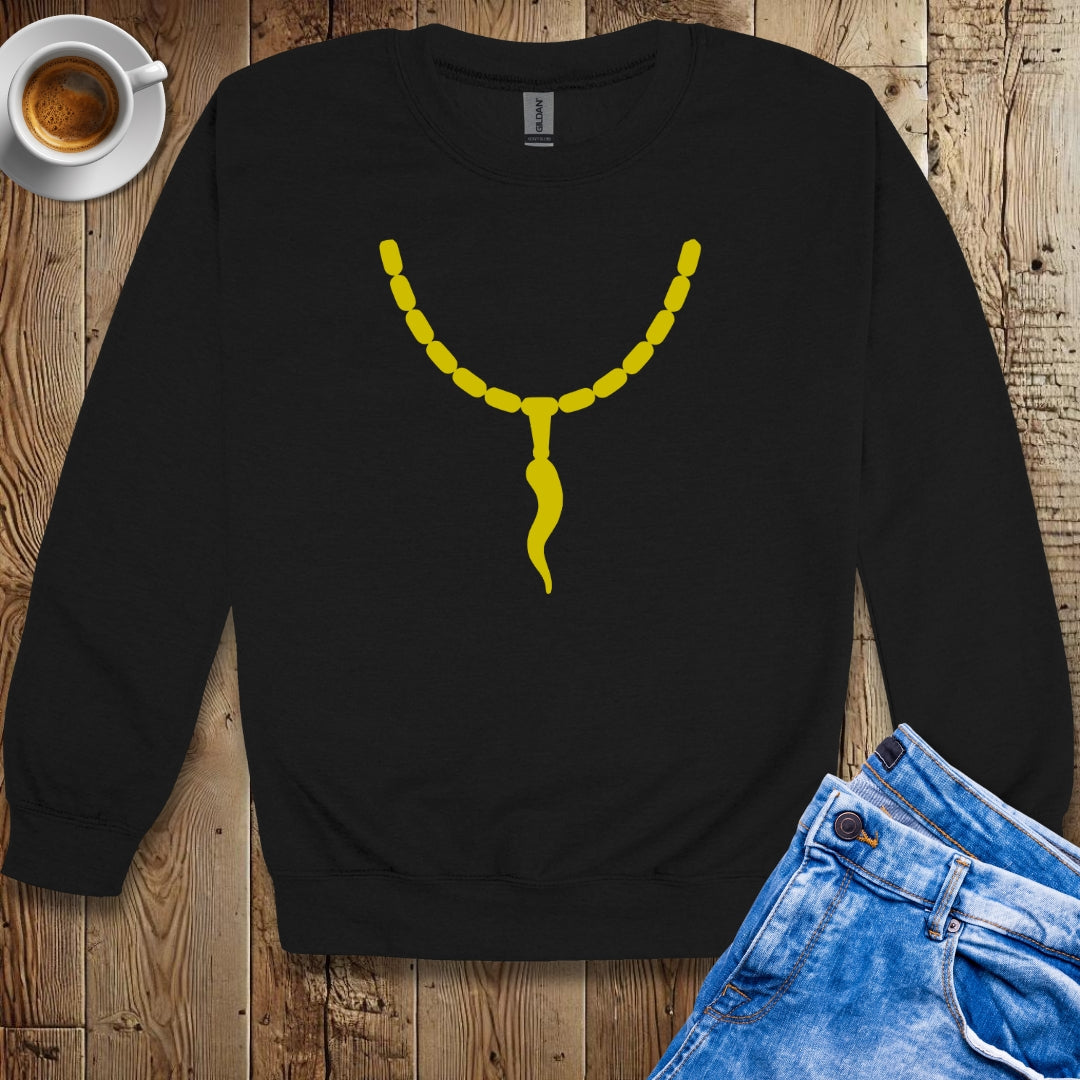 Italian Cornicello Pendant Necklace Malocchio Sweatshirt