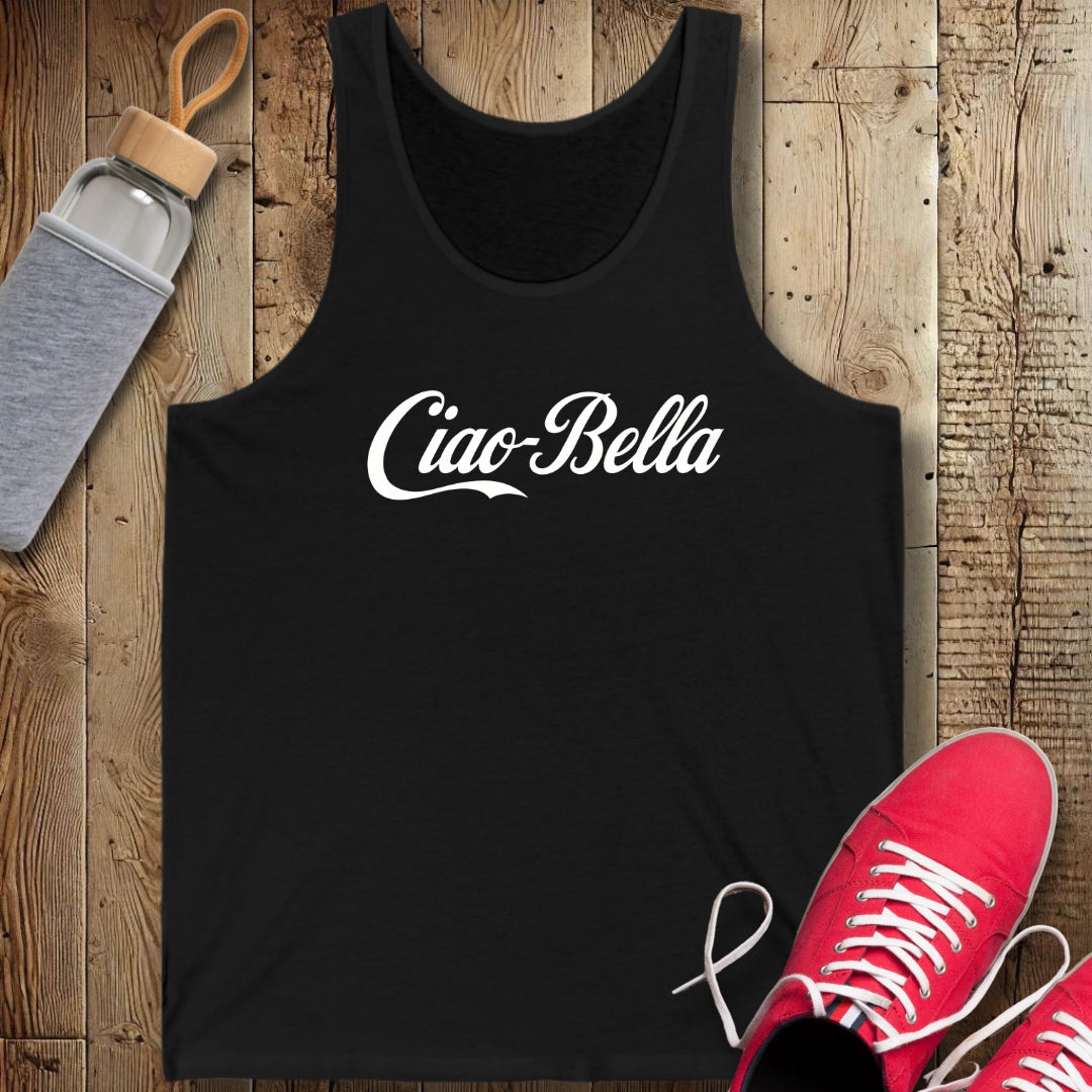 Ciao Bella Vintage Logo Unisex Jersey Tank