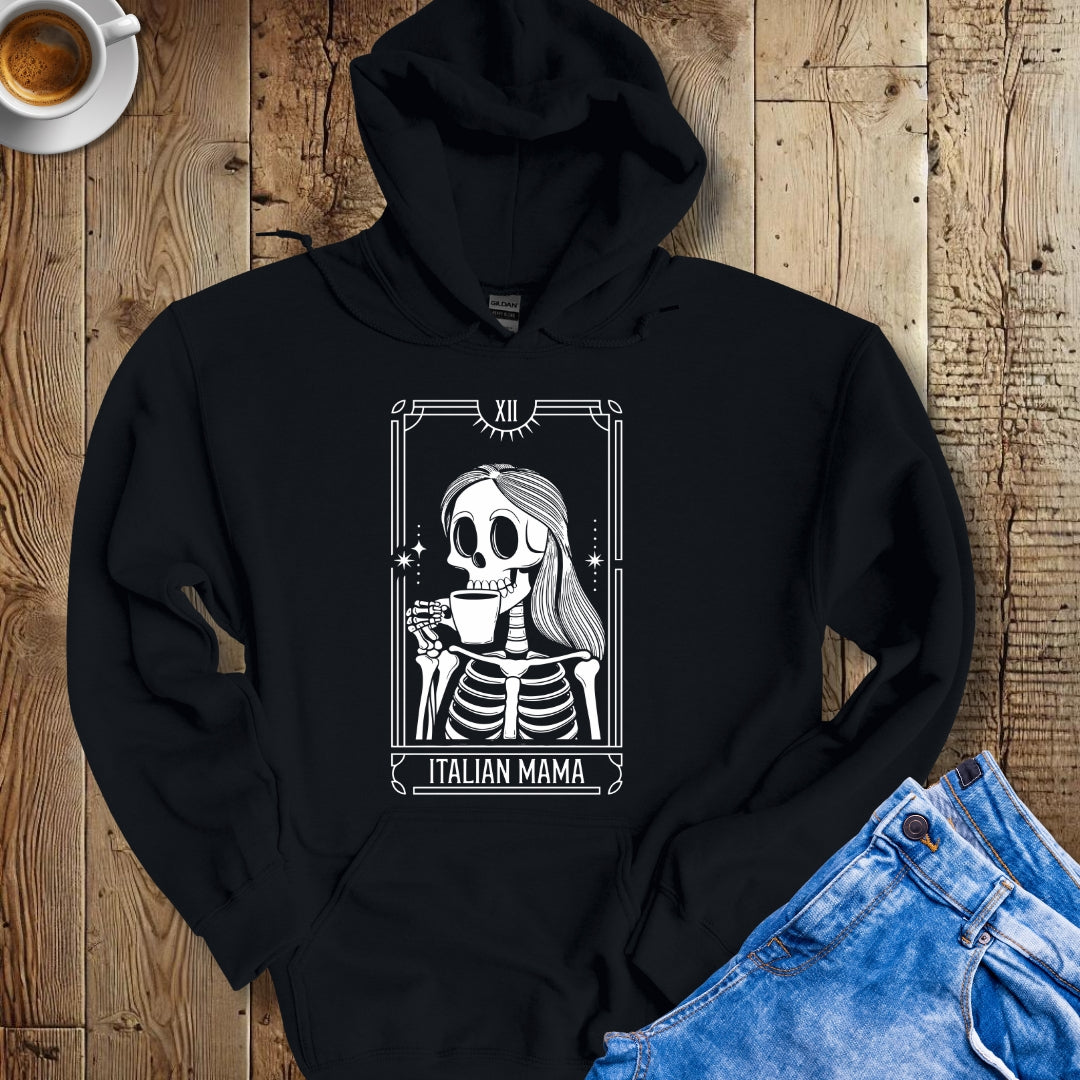 Italian Mama Tarot Card Hoodie Sweatshirt