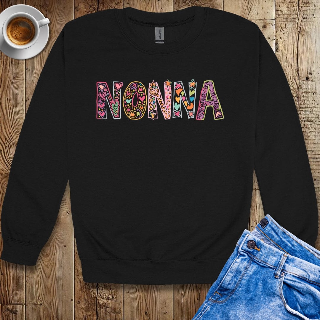Nonna Doodles Design Sweatshirt