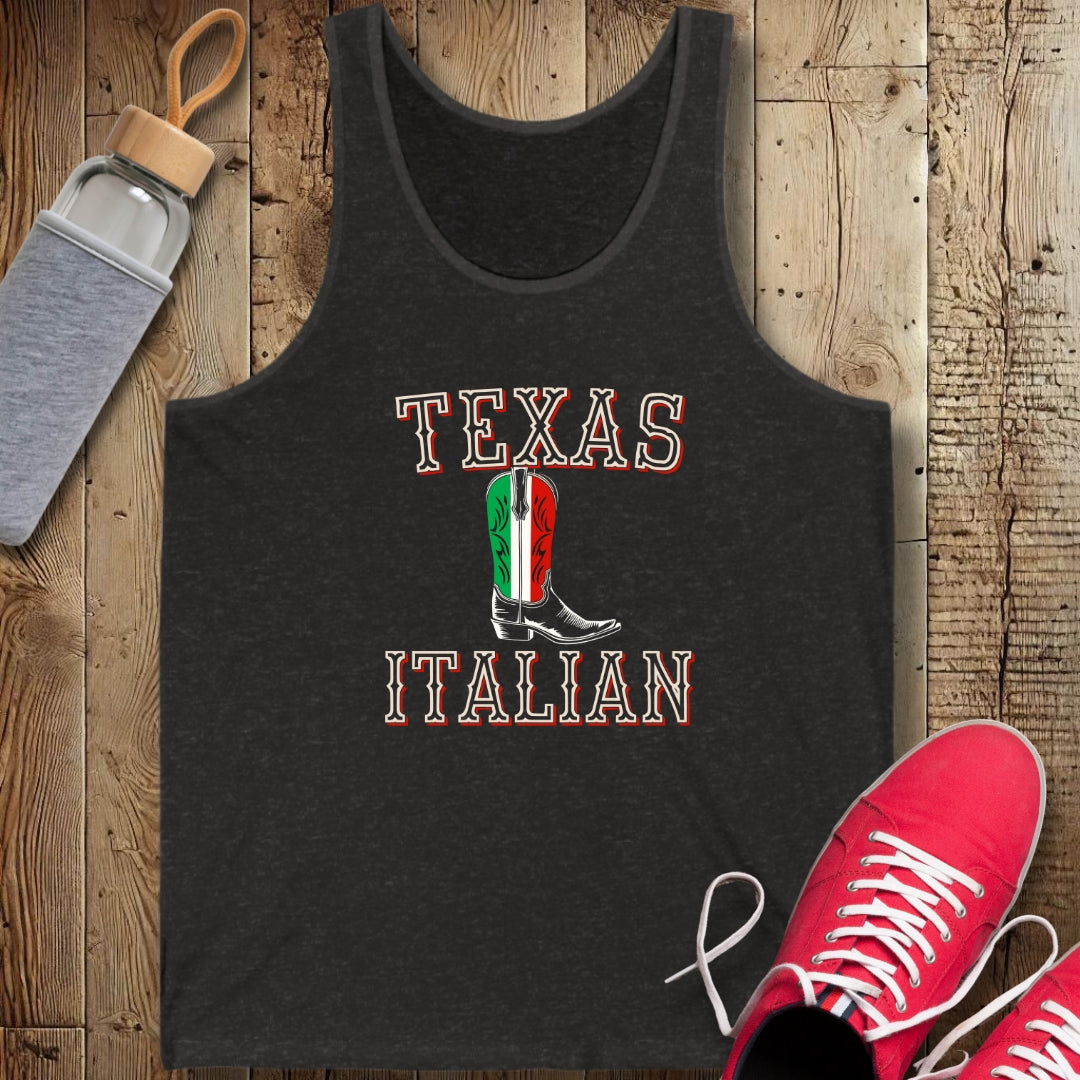 Texas Italian Unisex Jersey Tank