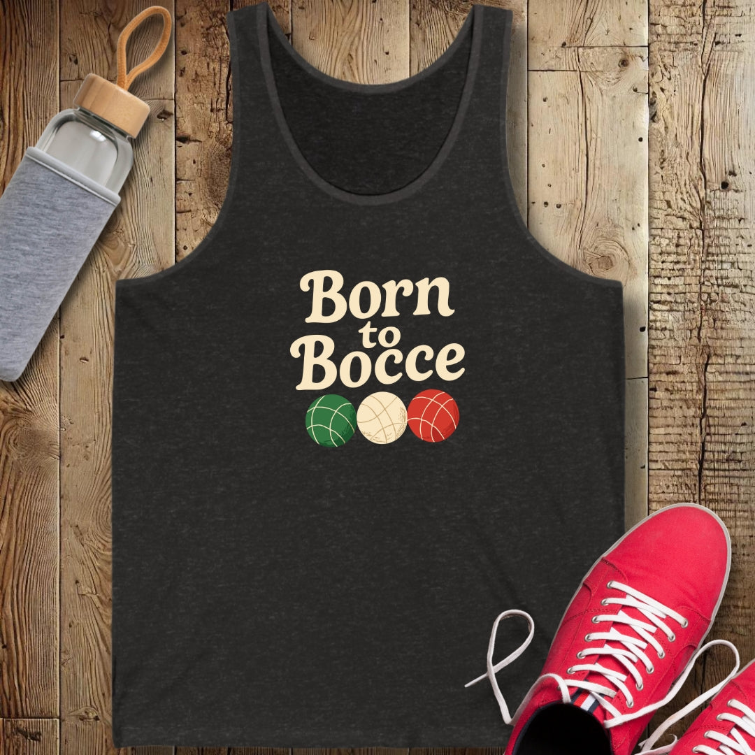 Born to Bocce Unisex Jersey Tank