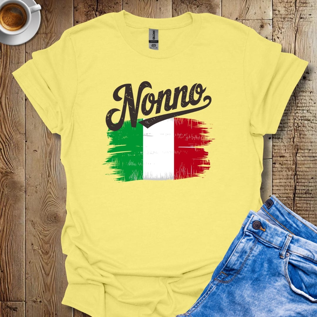 Nonno Distressed Flag T-shirt