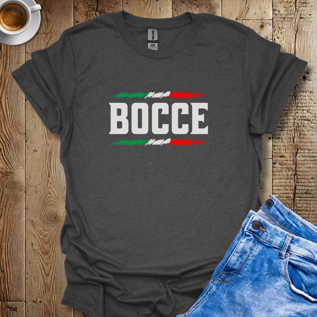 Bocce Ball Player Italian Pride T-shirt